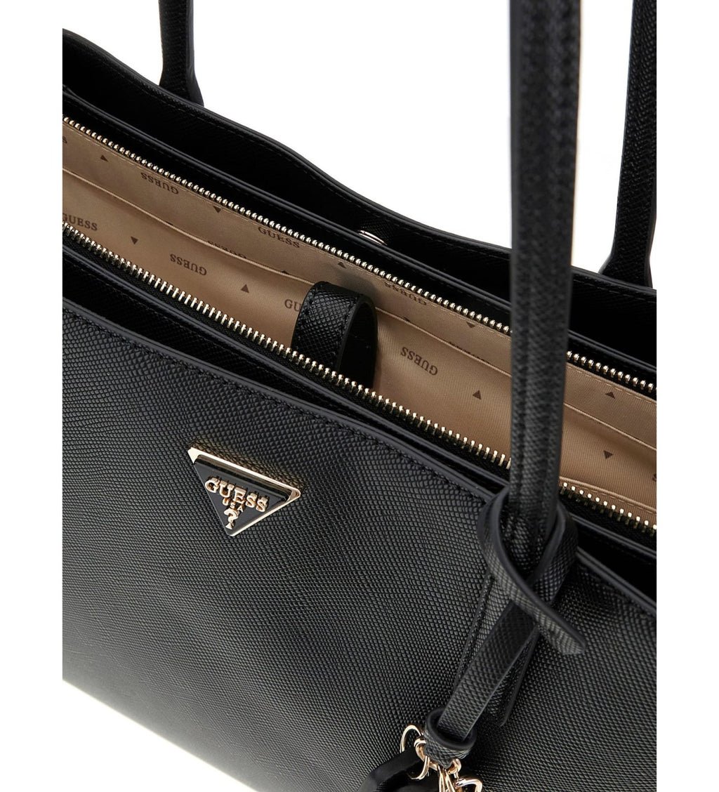 Noir - GUESS Cabas Noelle II Tech Tote