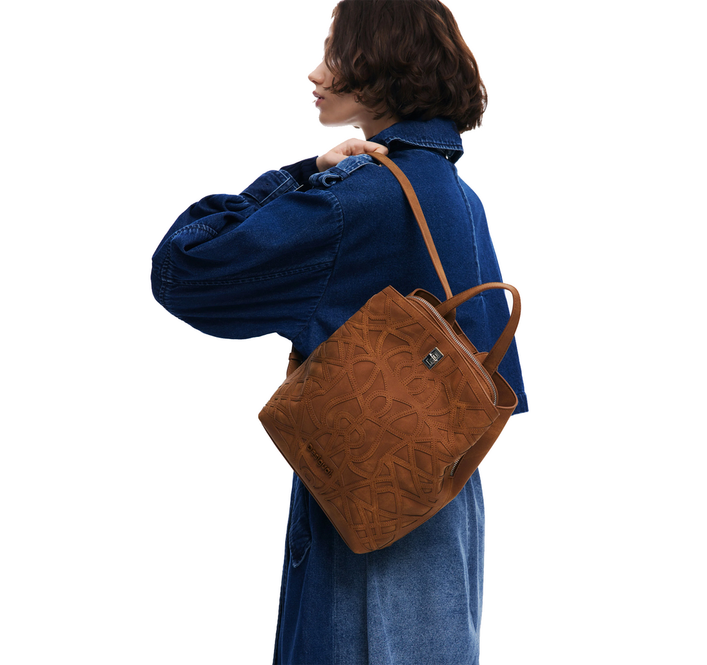 DESIGUAL Mini sac à dos effet cuir