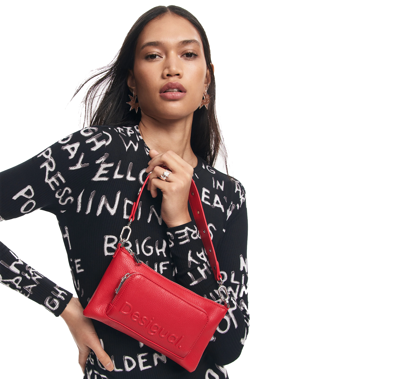 DESIGUAL Mini sac Half Logo
