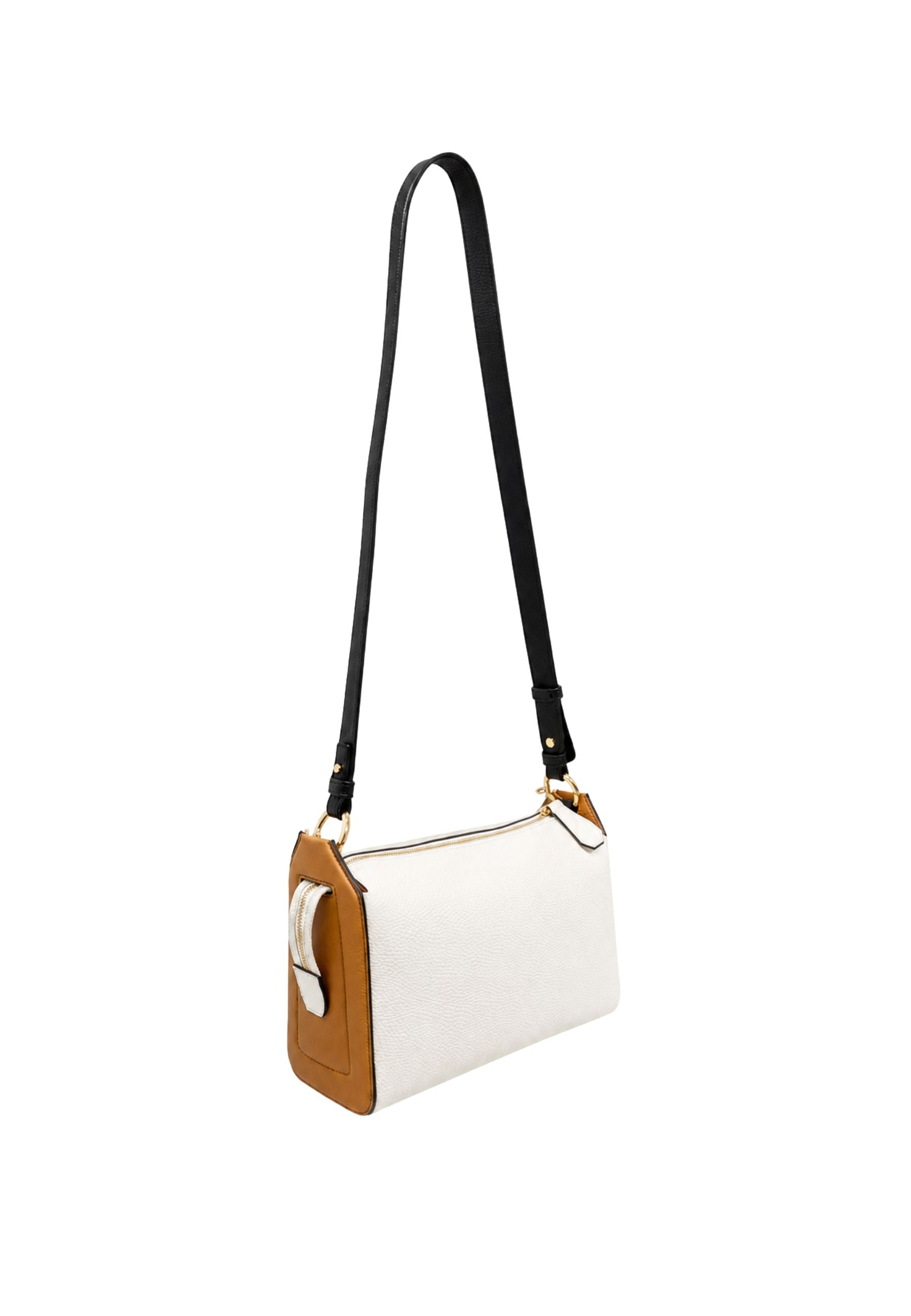 Sac Lancel Louison Hobo Zip M Neige - Logo