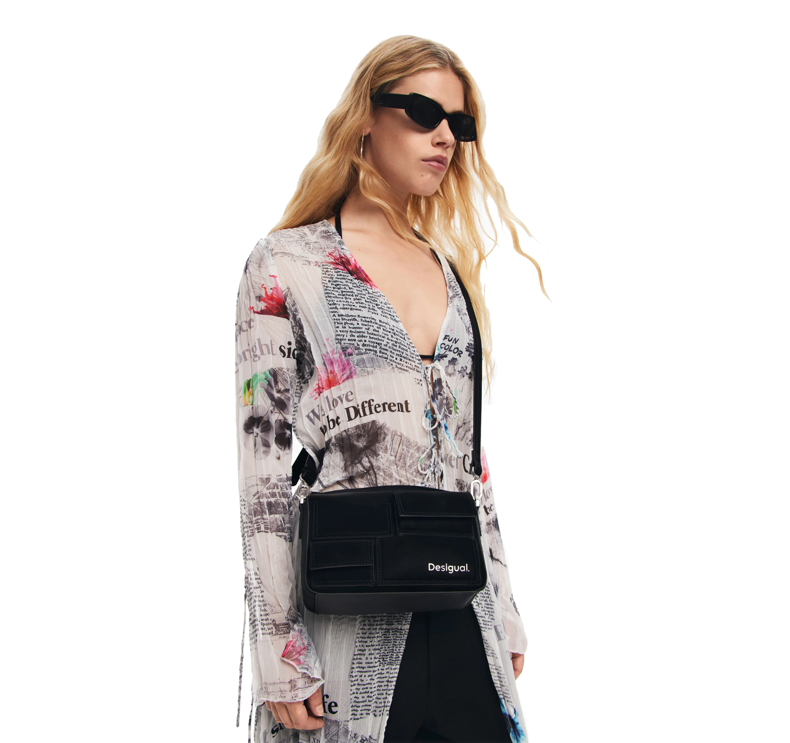 DESIGUAL Sac à bandoulière multi-poches