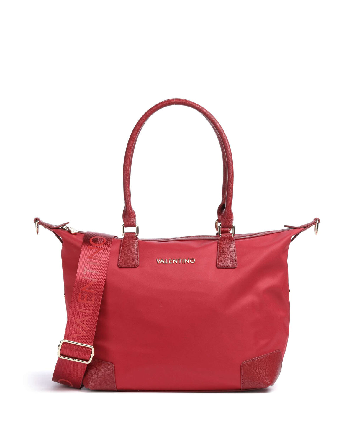 Rouge - VALENTINO Sac shopping Jolly Re