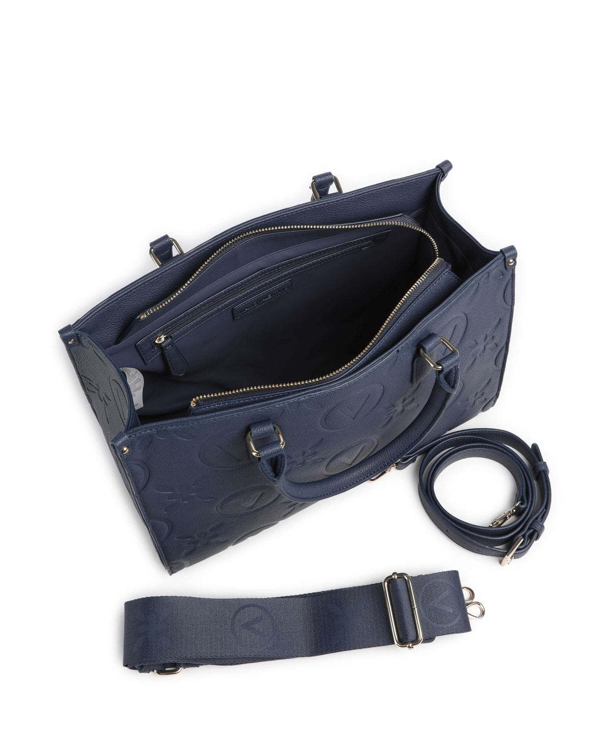 Bleu - VALENTINO Sac Shopping Samba Re