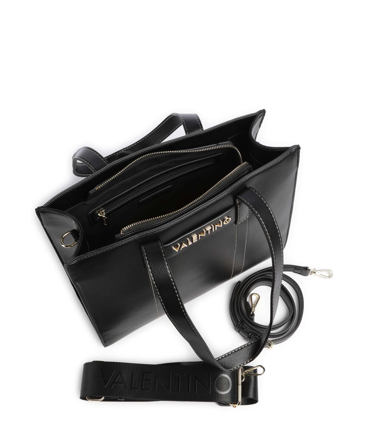 Noir - VALENTINO Sac cabas Aury Re