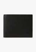 LACOSTE PORTEFEUILLE CHANTACO EN CUIR PIQUÉ EMBOSSÉ UNI 3 CARTES