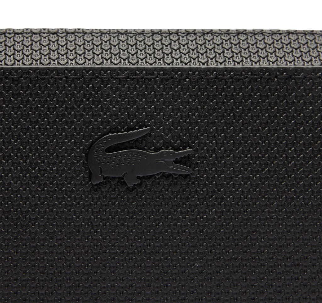LACOSTE Trousse zippée Chantaco en cuir piqué