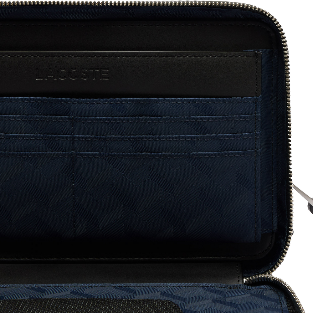 
                      
                        LACOSTE Trousse zippée Chantaco en cuir piqué
                      
                    