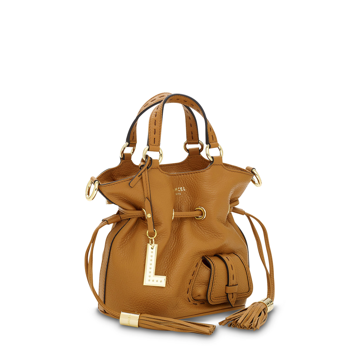 Camel - LANCEL Sac seau Premier Flirt S