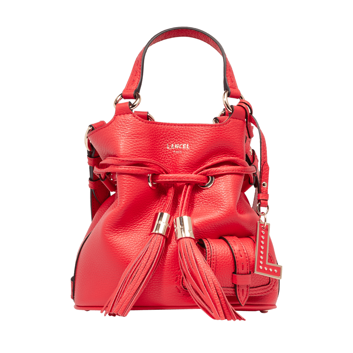 Rouge baiser - LANCEL Sac seau Premier Flirt S