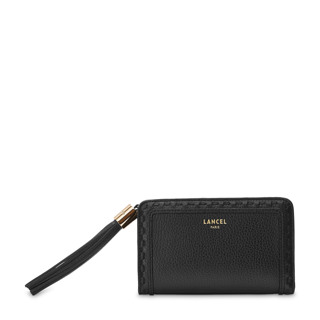 Noir - LANCEL Portefeuille rectangulaire compact zippé Premier Flirt