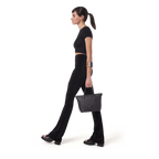 Noir - LANCEL Sac cabas zippé S Ninon