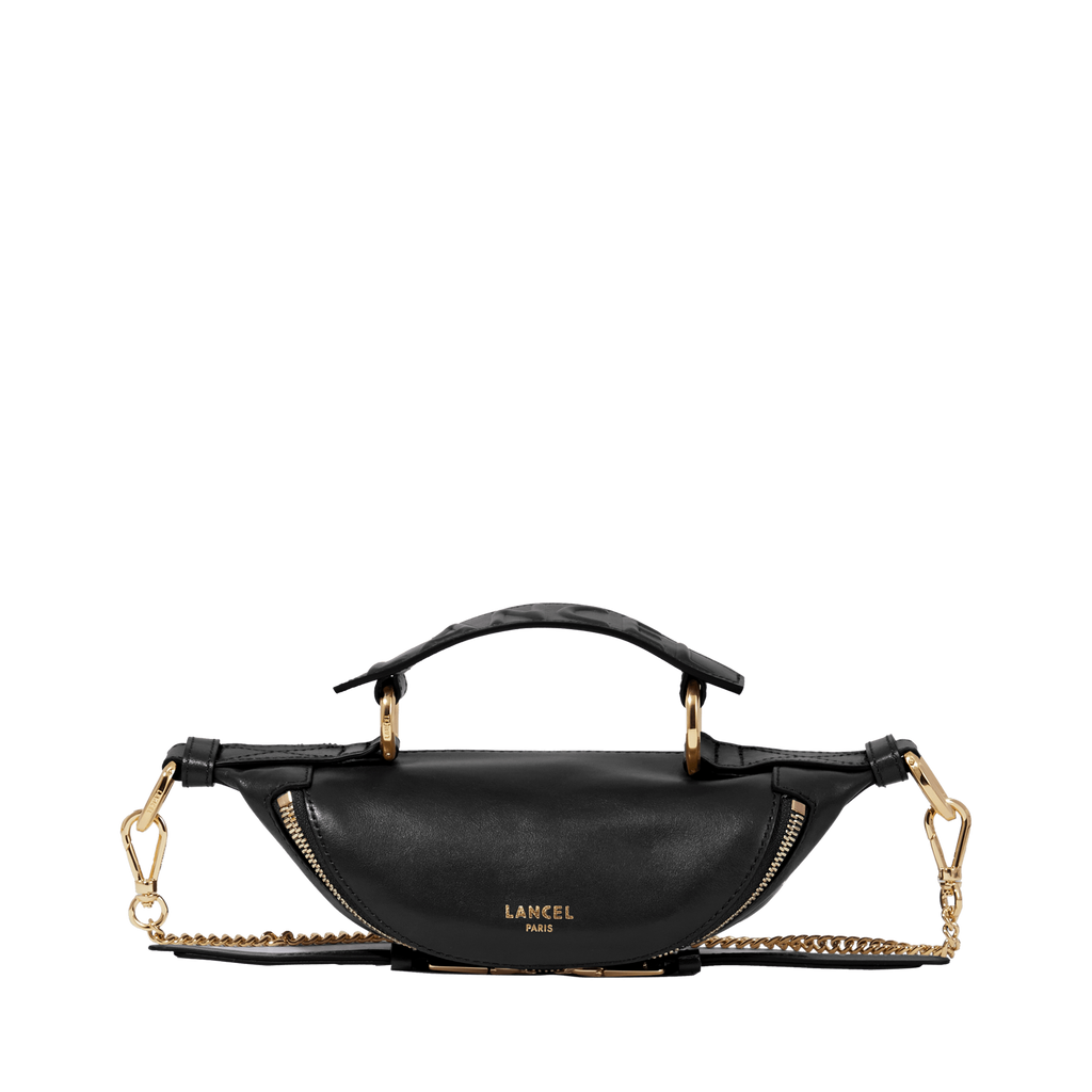 Noir - LANCEL Mini sac porté croisé Origami