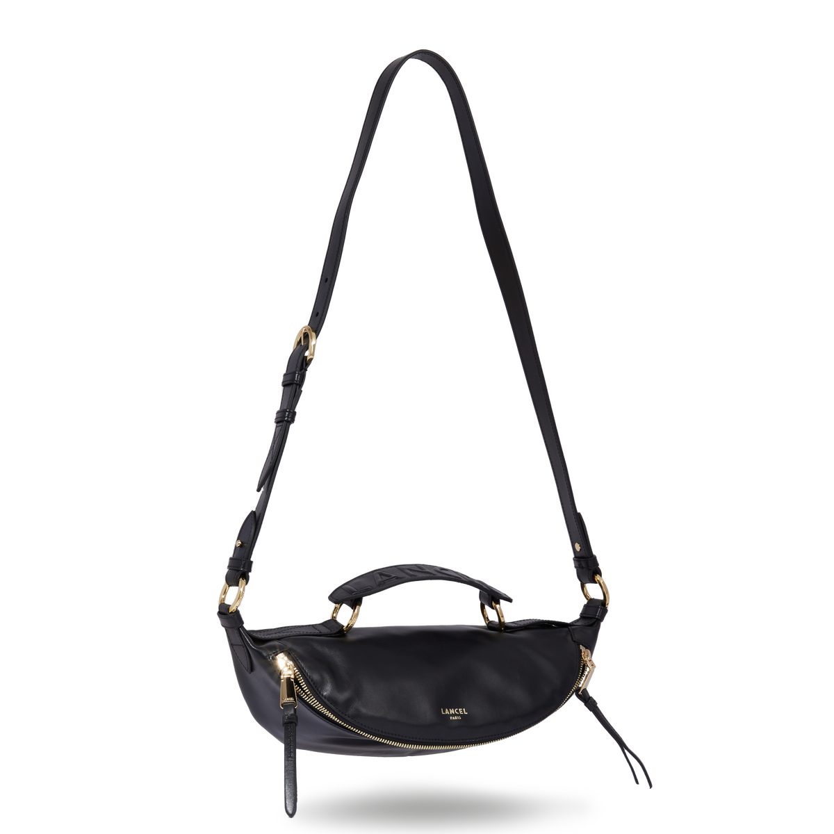 Noir - LANCEL Sac porté croisé S Origami