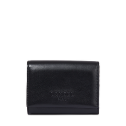 Noir - LANCEL Portefeuille compact à rabat Billie