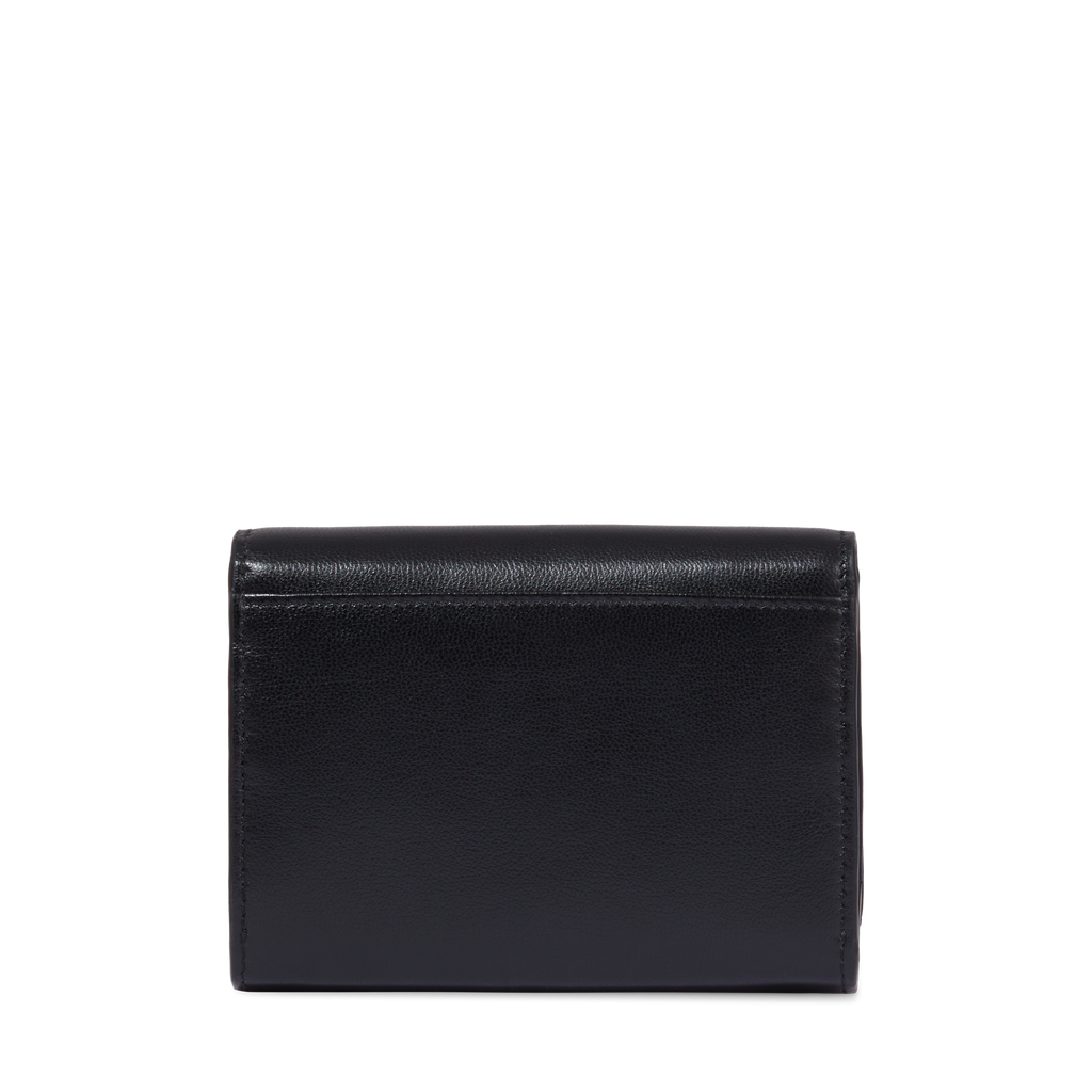 Noir - LANCEL Portefeuille compact à rabat Billie