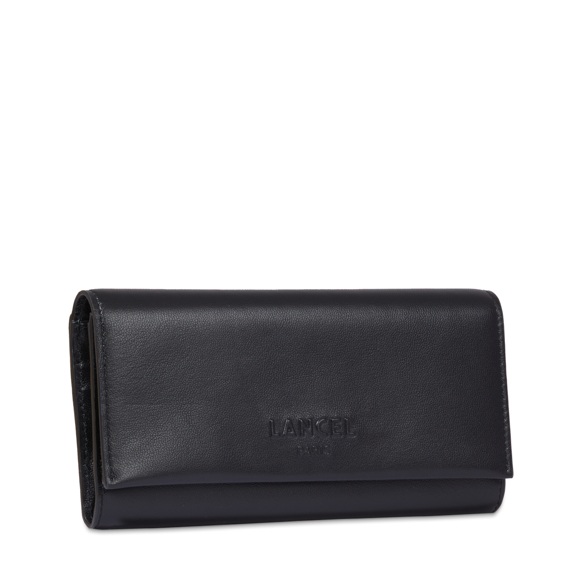 Noir - LANCEL Portefeuille long à rabat Billie