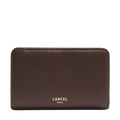 Noix de coco - LANCEL Portefeuille zippé rectangulaire