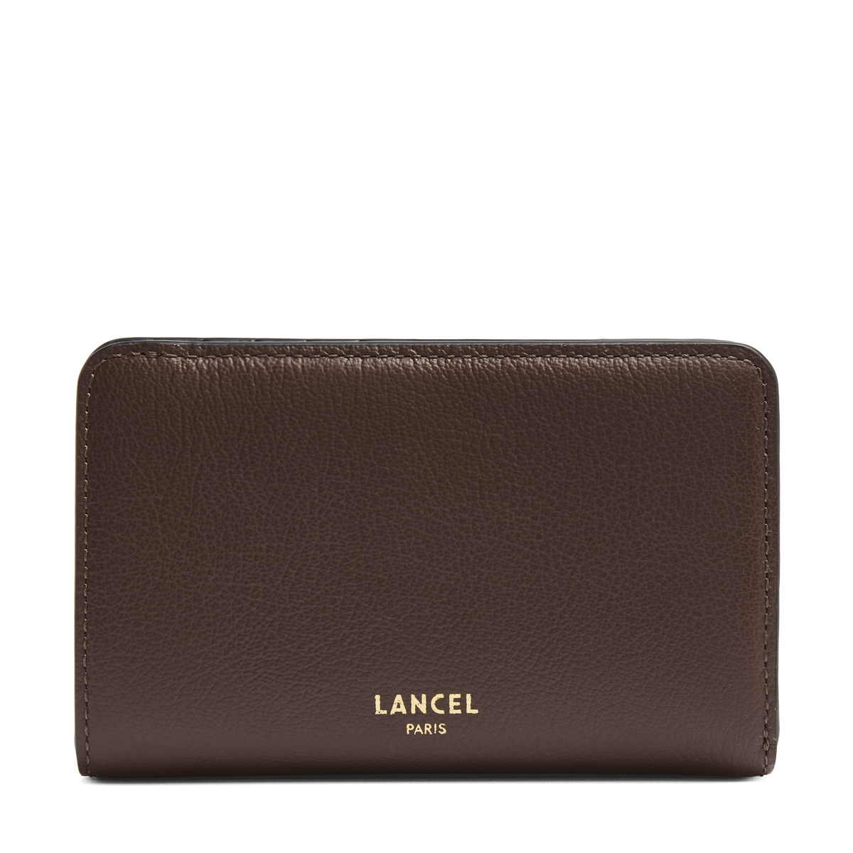 Noix de coco - LANCEL Portefeuille zippé rectangulaire
