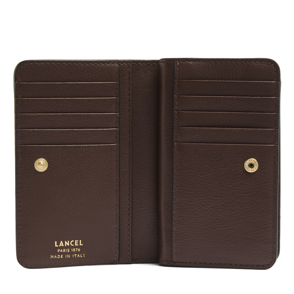 Noix de coco - LANCEL Portefeuille zippé rectangulaire