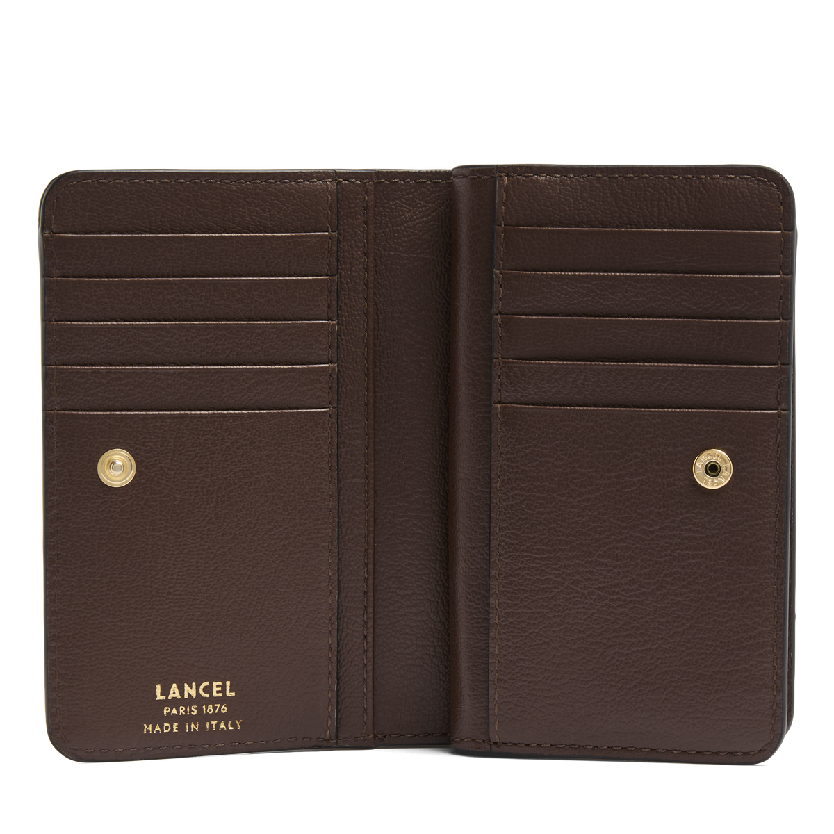 Noix de coco - LANCEL Portefeuille zippé rectangulaire
