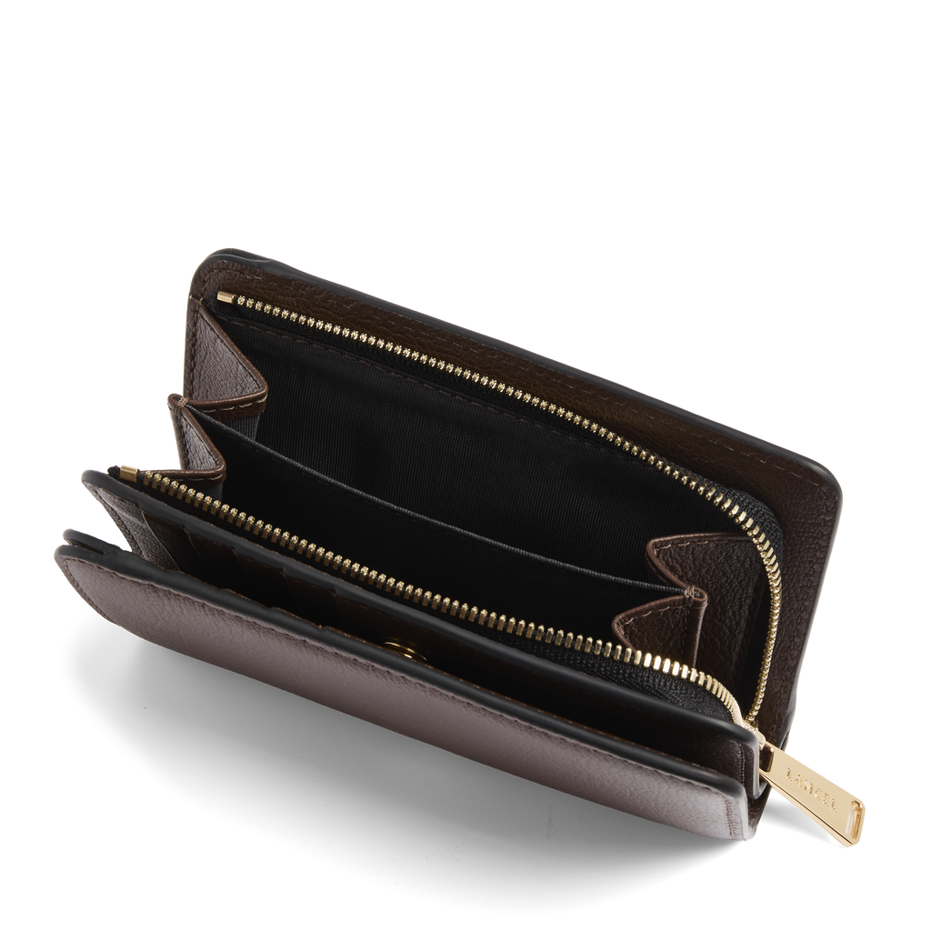 Noix de coco - LANCEL Portefeuille zippé rectangulaire