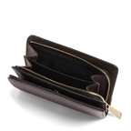 Noix de coco - LANCEL Portefeuille zippé rectangulaire