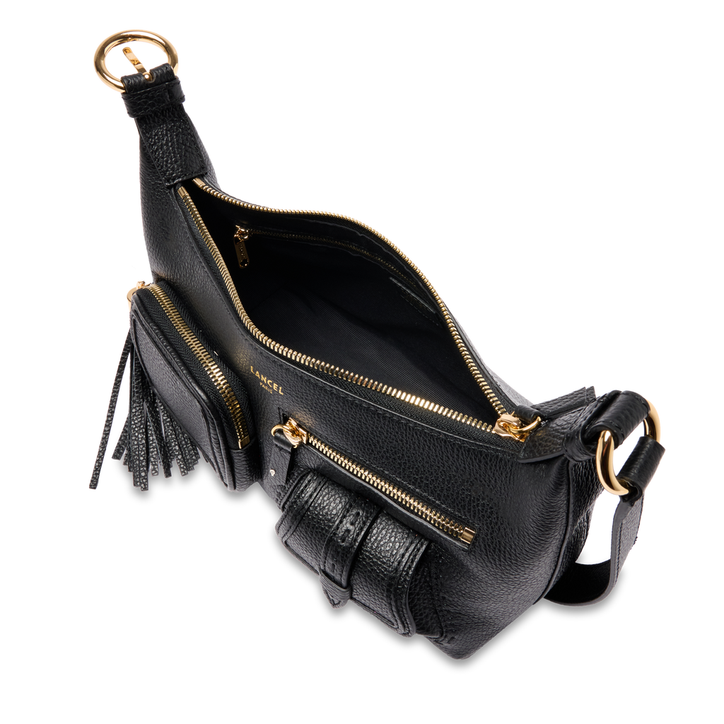Noir - LANCEL Sac zippé multipoches S Premier Flirt