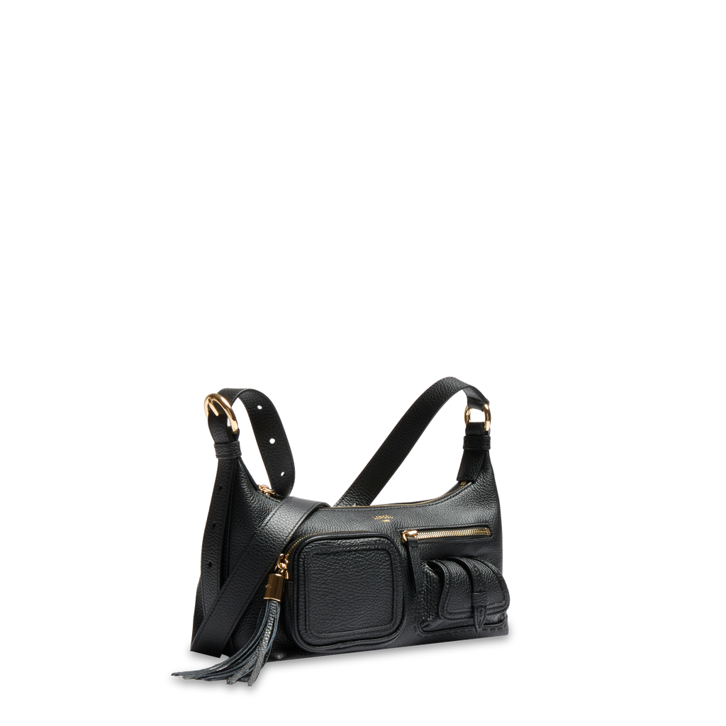 Noir - LANCEL Sac zippé multipoches S Premier Flirt