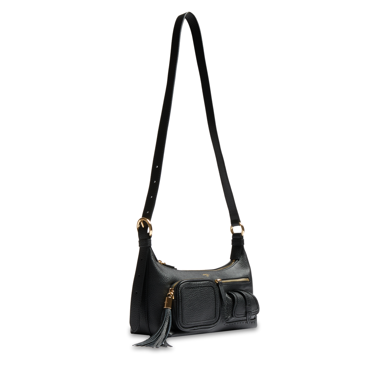 Noir - LANCEL Sac zippé multipoches S Premier Flirt