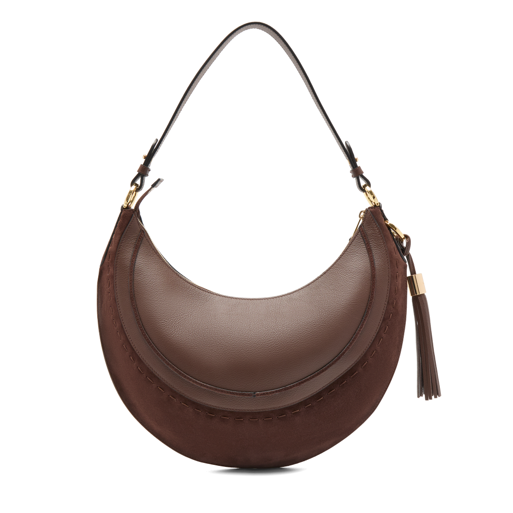 Noix de coco - LANCEL Sac hobo zippé M