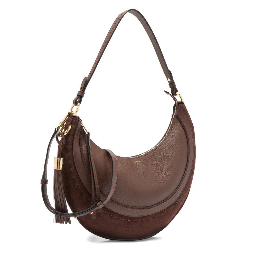 Noix de coco - LANCEL Sac hobo zippé M