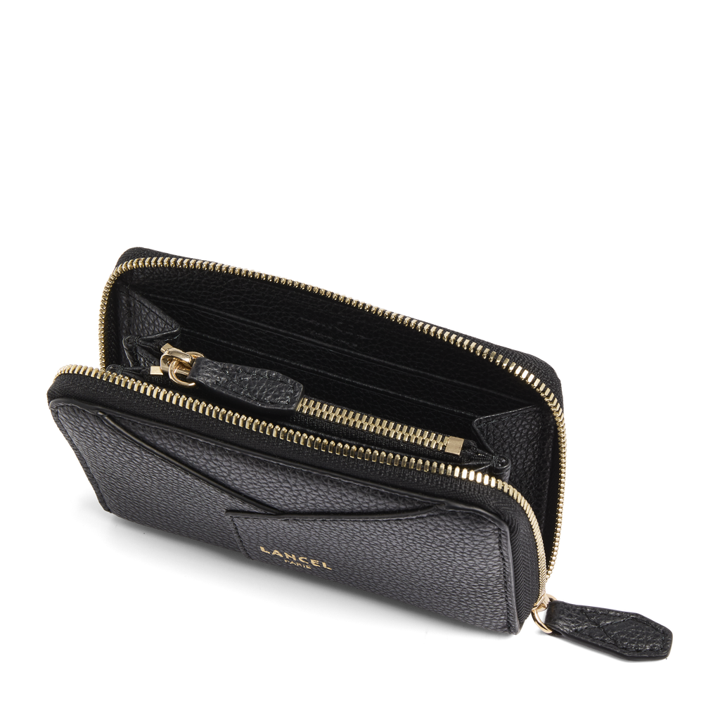 Noir - LANCEL Portefeuille zippé S