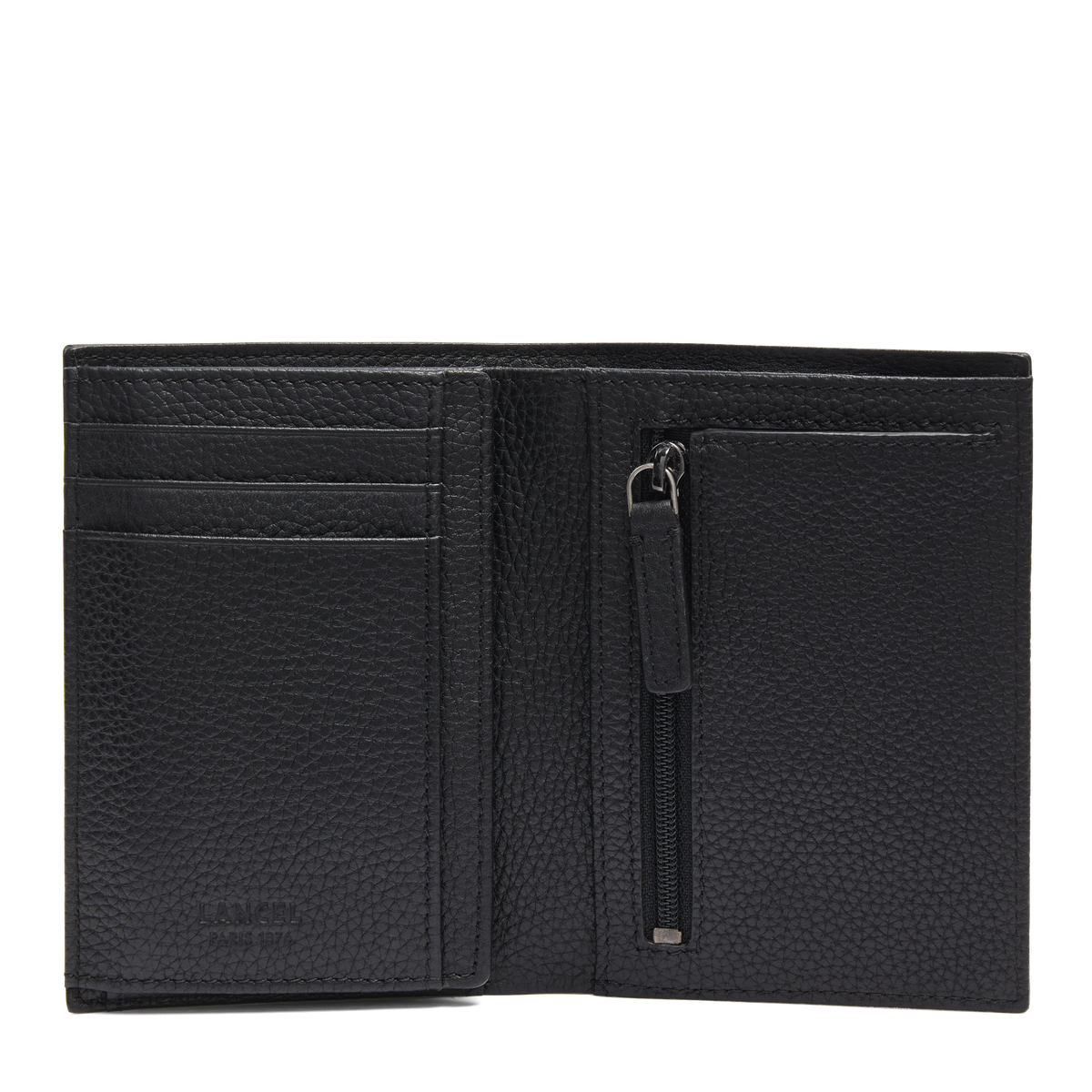 Noir - LANCEL Portefeuille européen 9 cartes