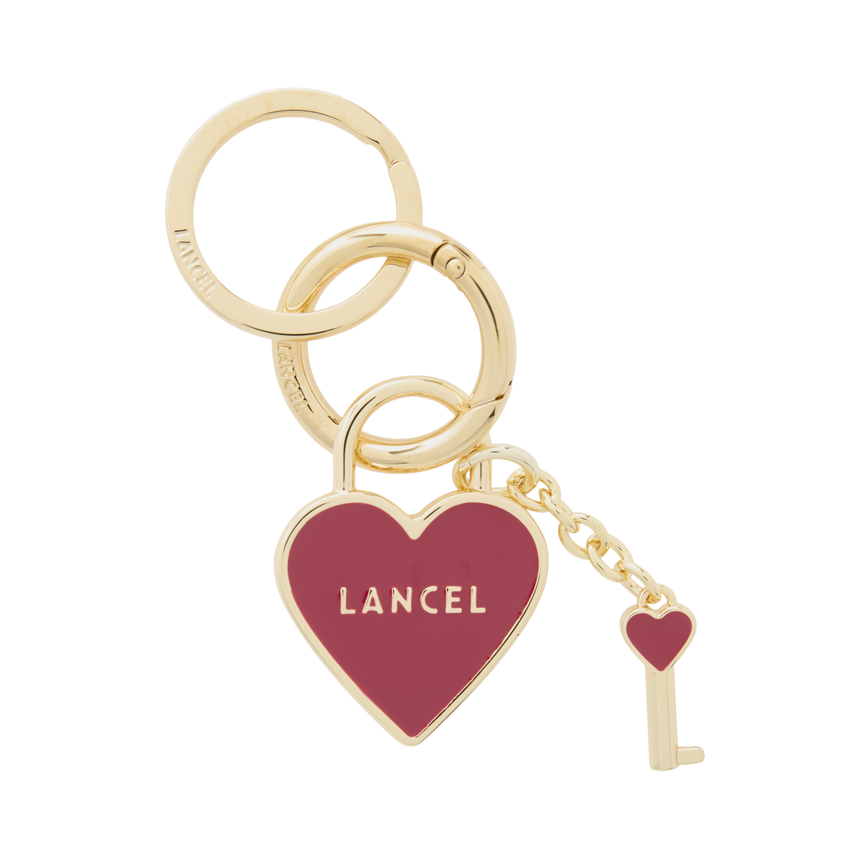 Rouge Lancel - LANCEL Porte-clés Unlock My Heart