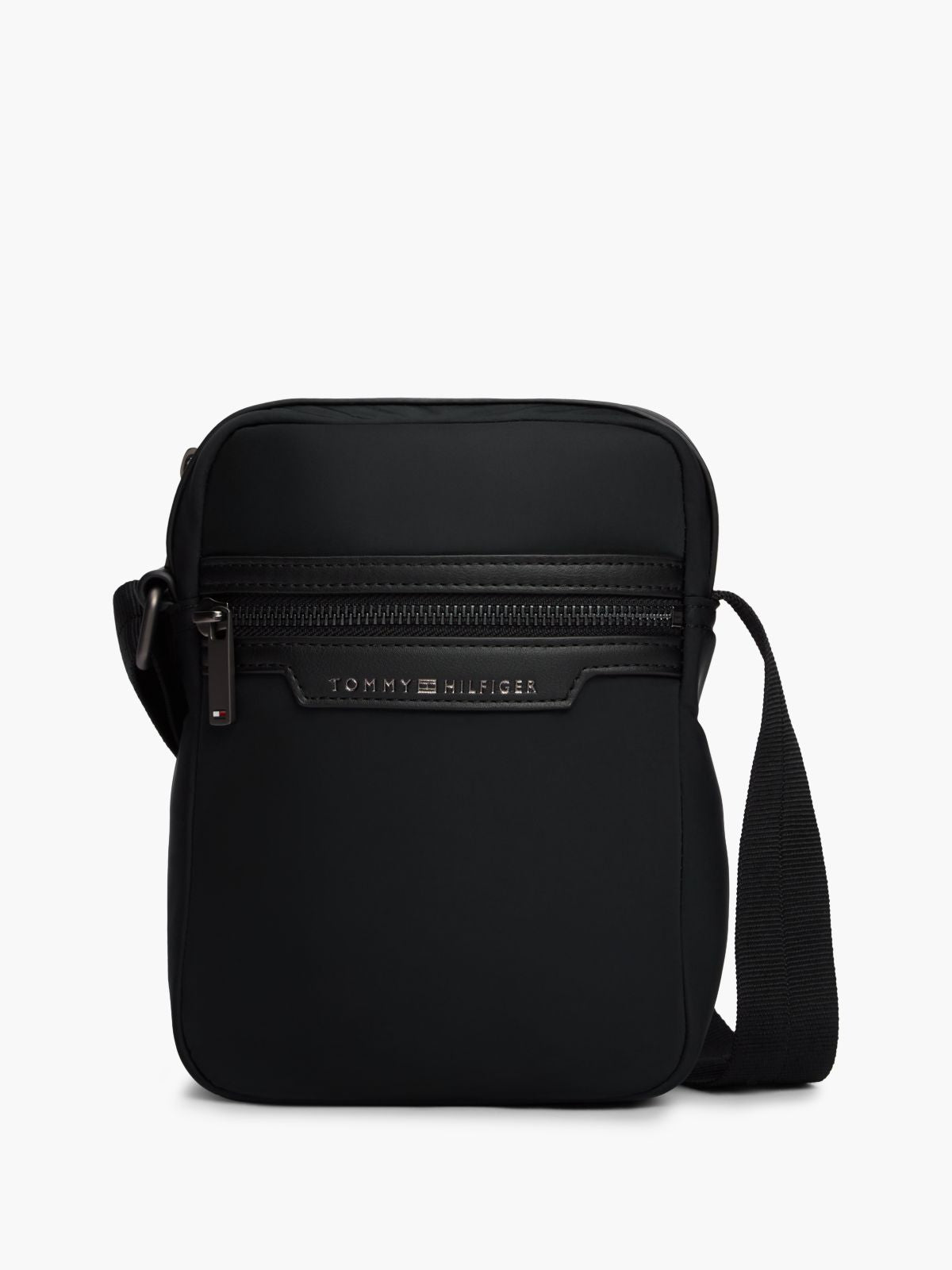Noir - TOMMY HILFIGER Petit sac reporter en tissu
