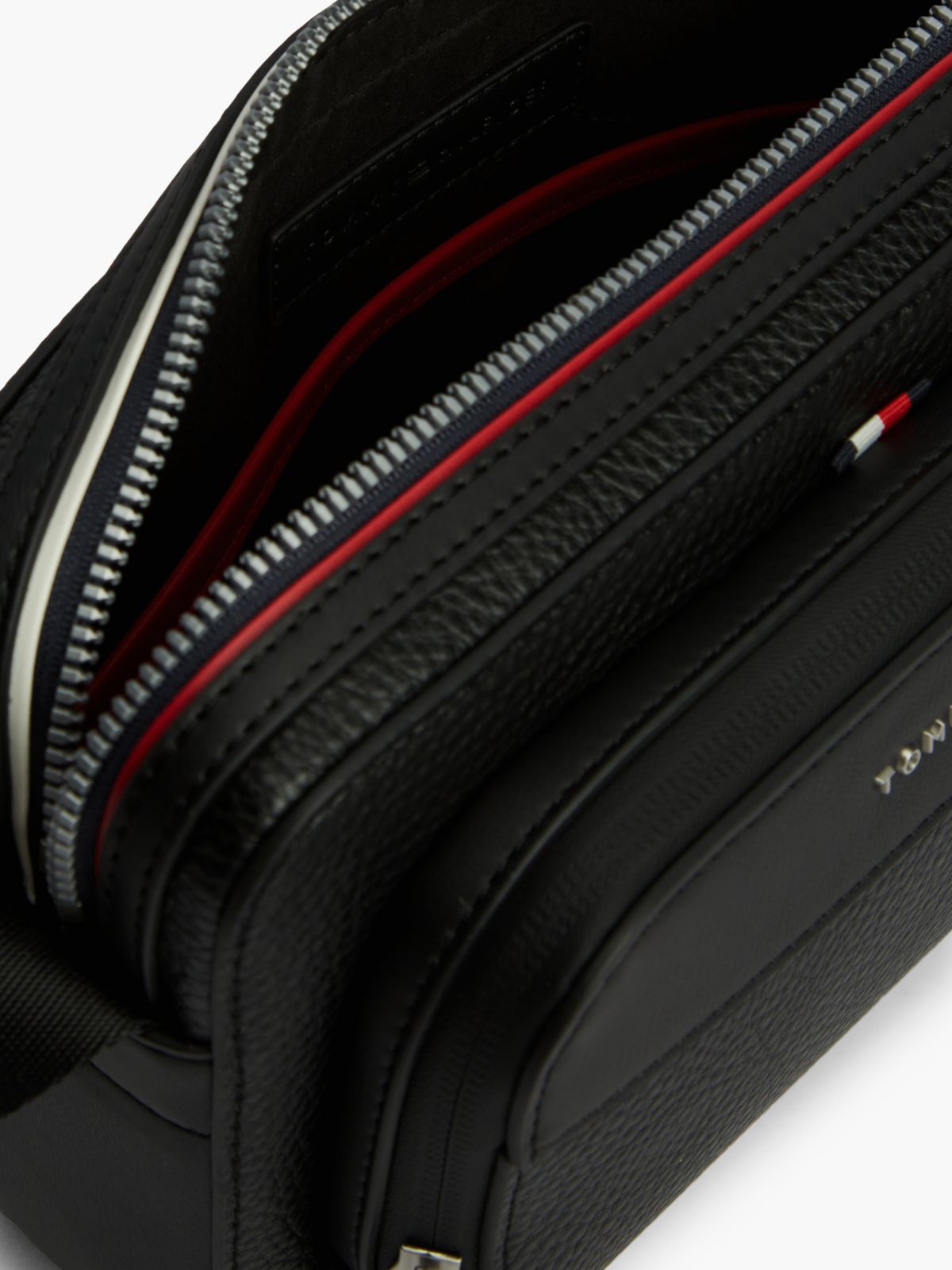 Noir - TOMMY HILFIGER Sac reporter horizontal TH Central