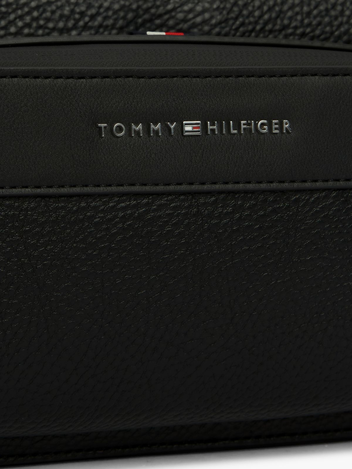 Noir - TOMMY HILFIGER Sac reporter horizontal TH Central