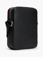 Noir - TOMMY HILFIGER Mini sac reporter TH Central texturé