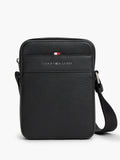 Noir - TOMMY HILFIGER Mini sac reporter TH Central texturé