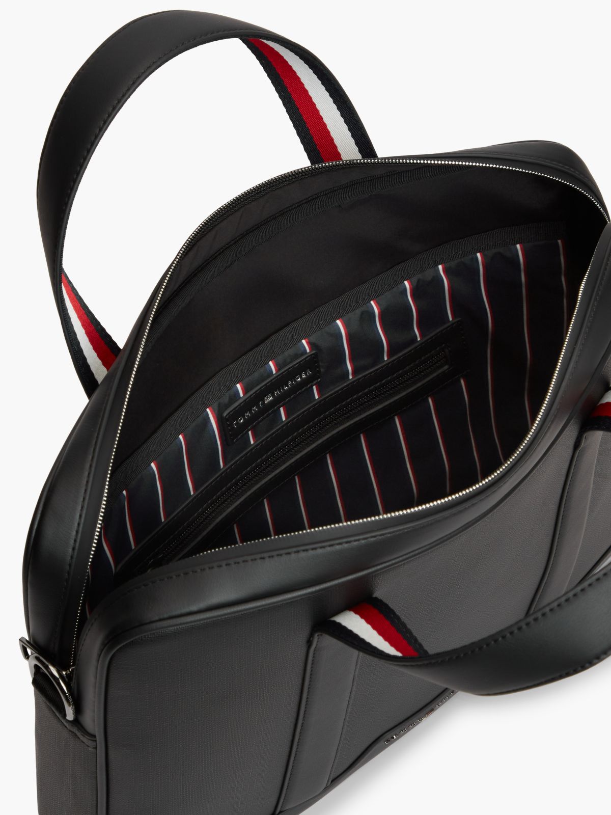 Noir - TOMMY HILFIGER Sacoche pour ordinateur en similicuir