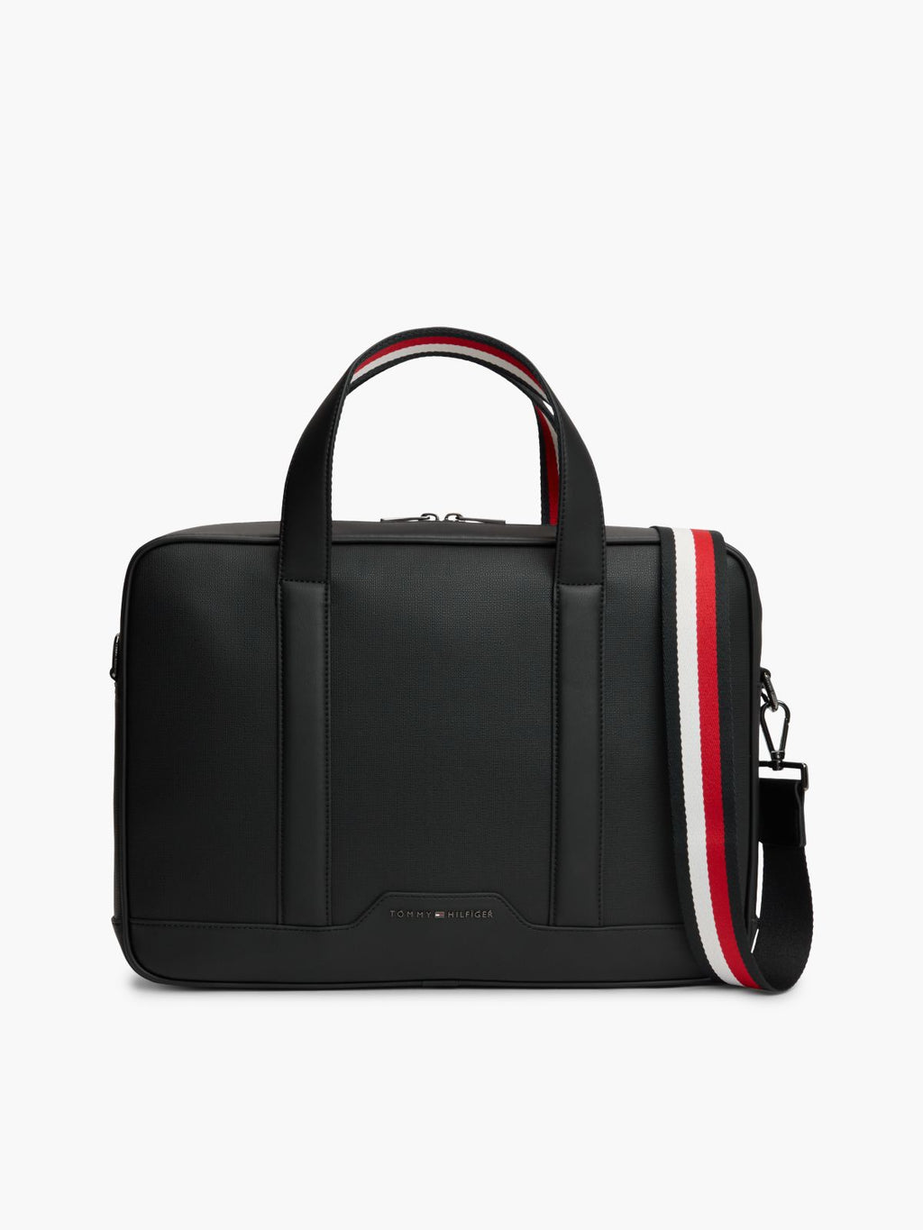 Noir - TOMMY HILFIGER Sacoche pour ordinateur en similicuir