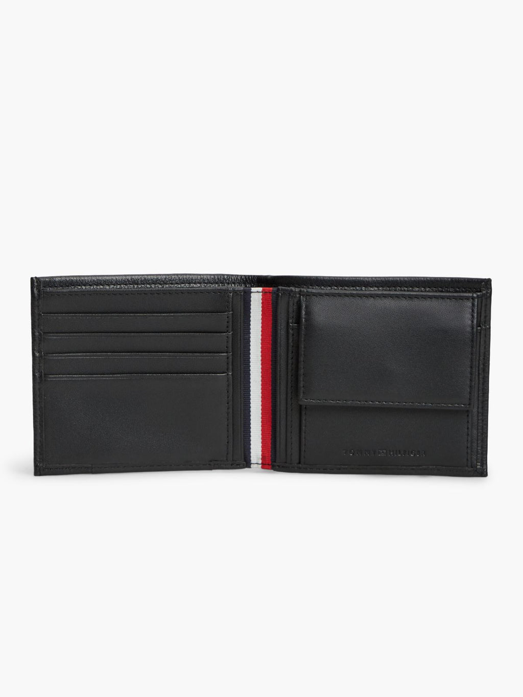 Noir - TOMMY HILFIGER Portefeuille TH Corporate avec porte-monnaie
