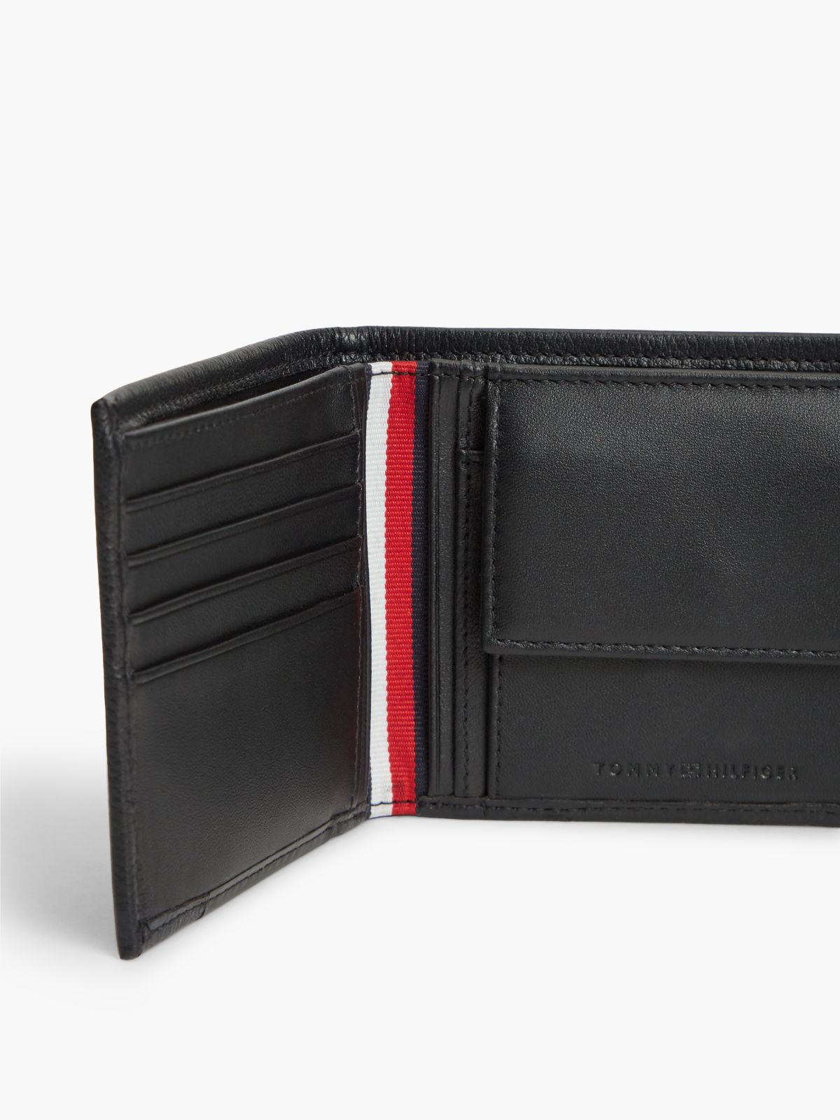 Noir - TOMMY HILFIGER Portefeuille TH Corporate avec porte-monnaie