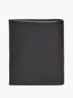 Noir - TOMMY HILFIGER Portefeuille trois volets TH Corporate en cuir