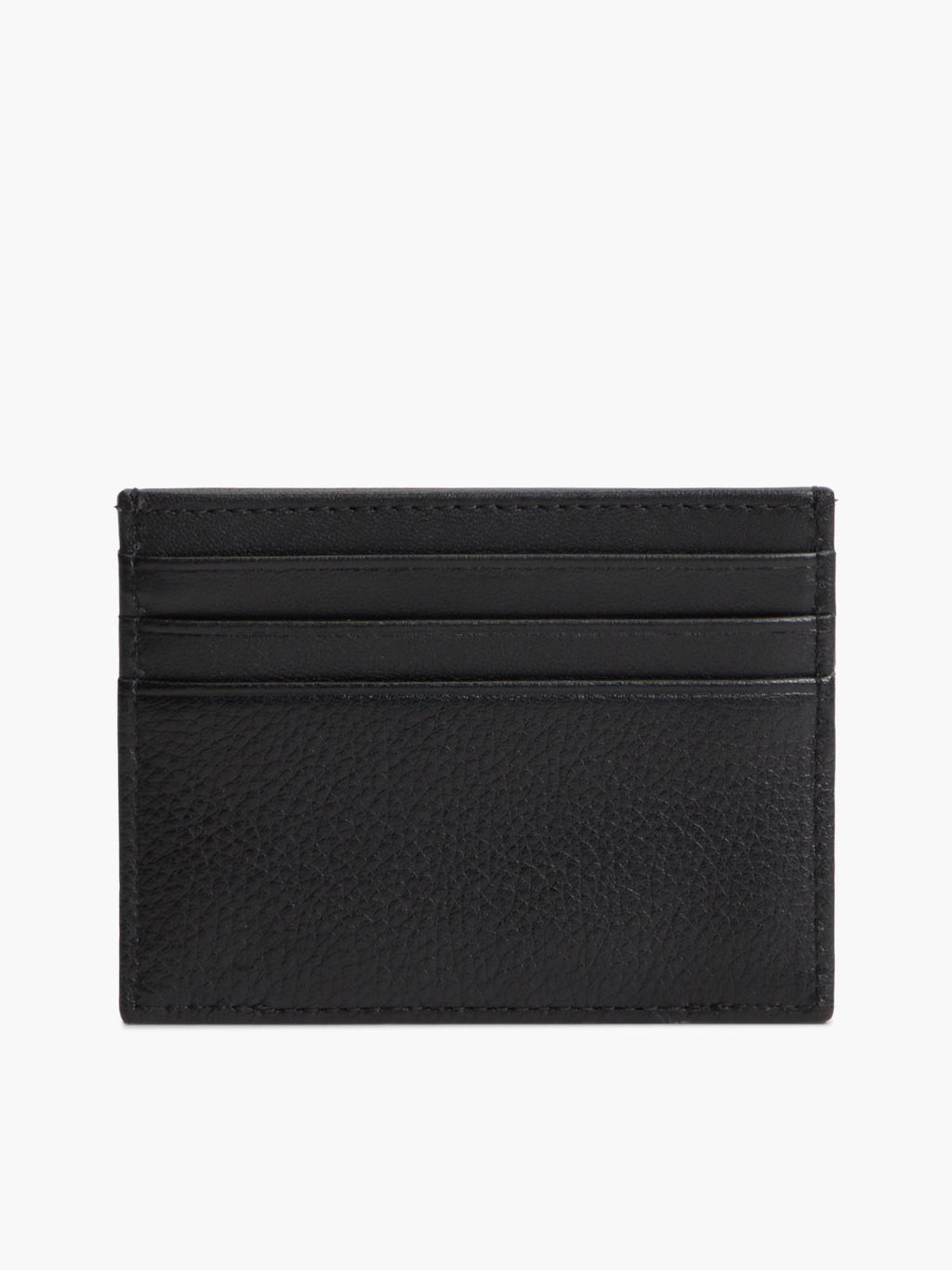 Noir - TOMMY HILFIGER Porte-cartes en cuir