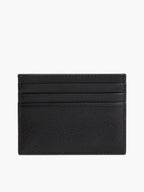 Noir - TOMMY HILFIGER Porte-cartes en cuir