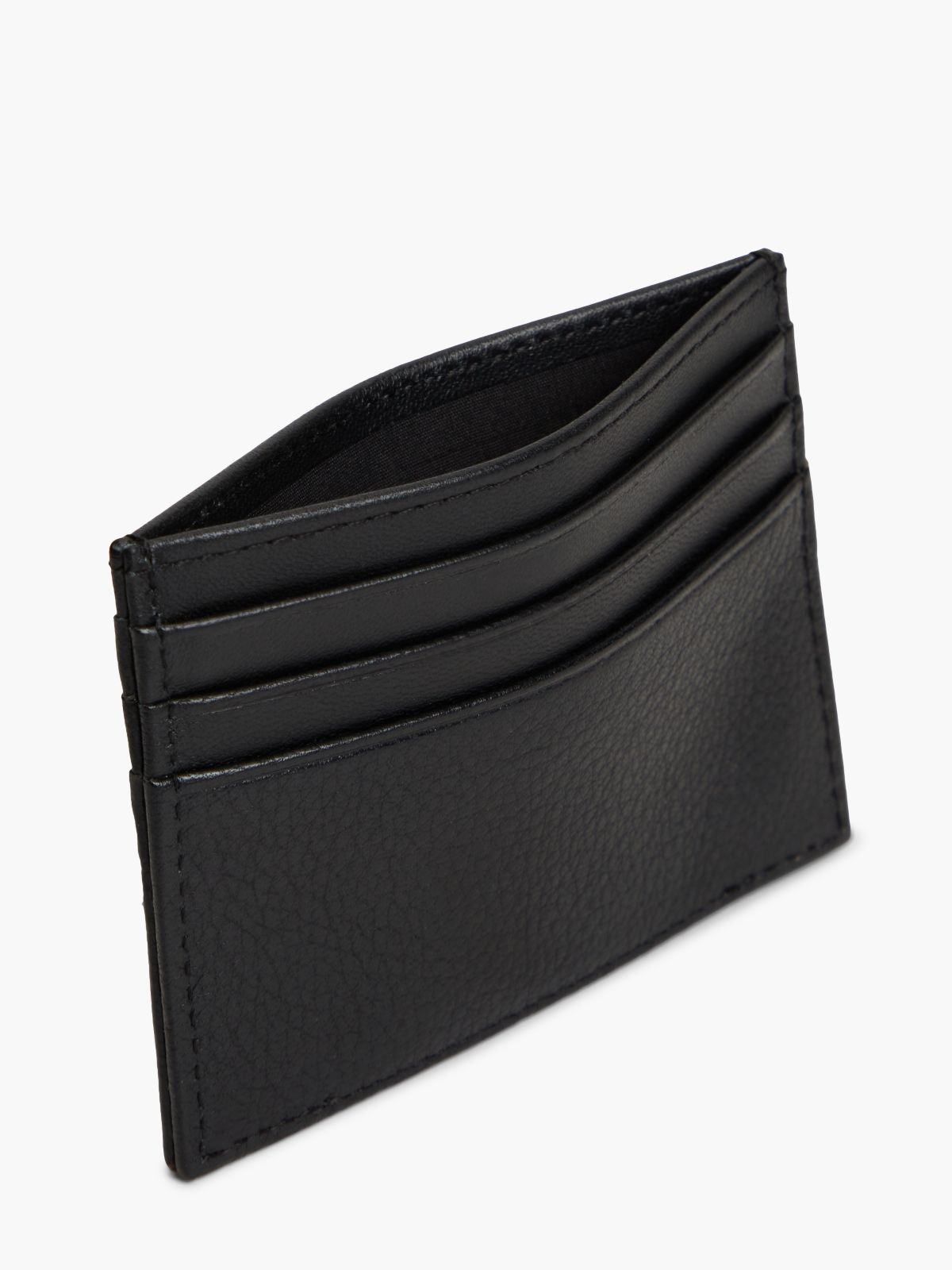 Noir - TOMMY HILFIGER Porte-cartes en cuir
