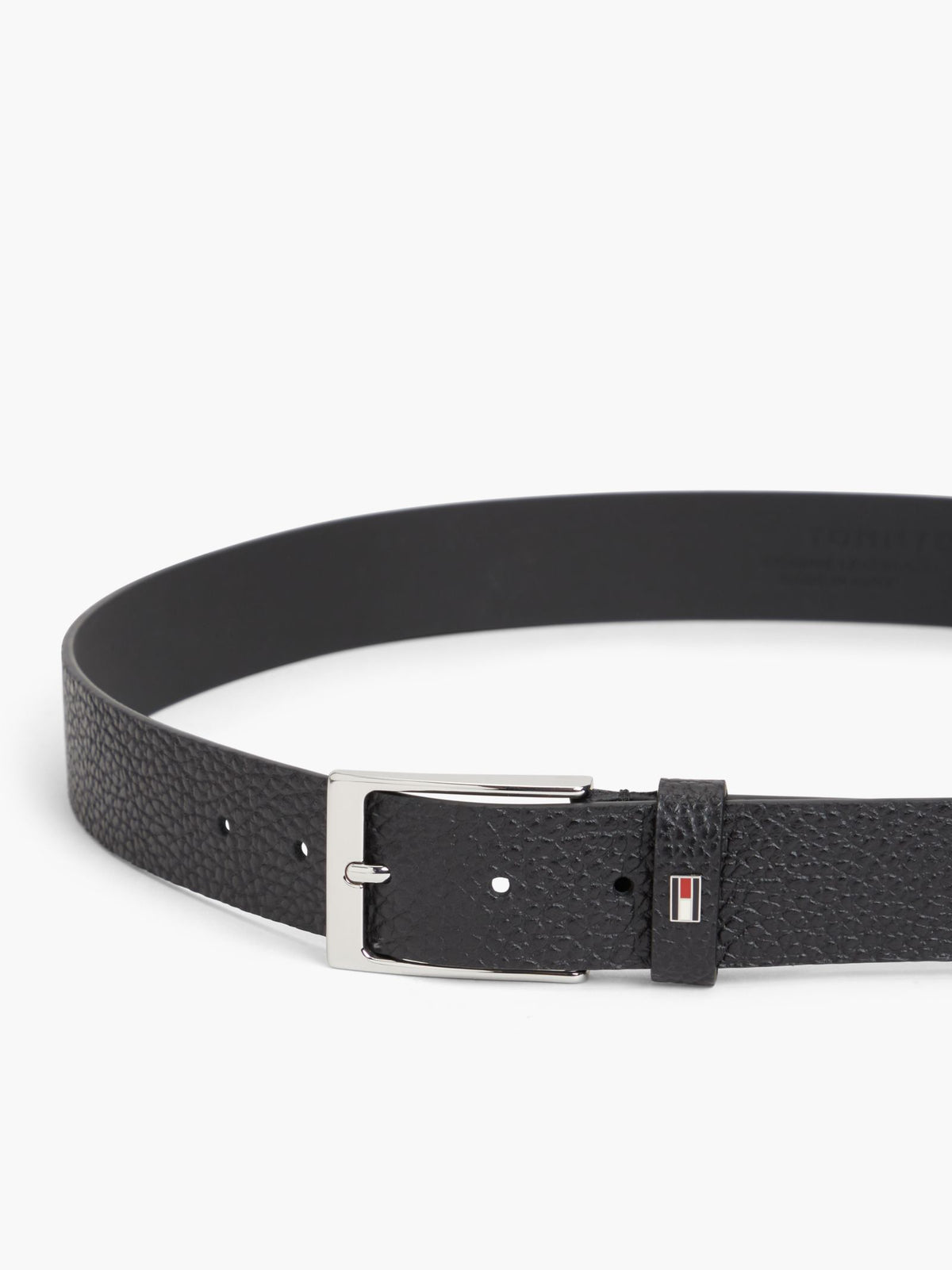 Noir - TOMMY HILFIGER Ceinture Layton Pebble