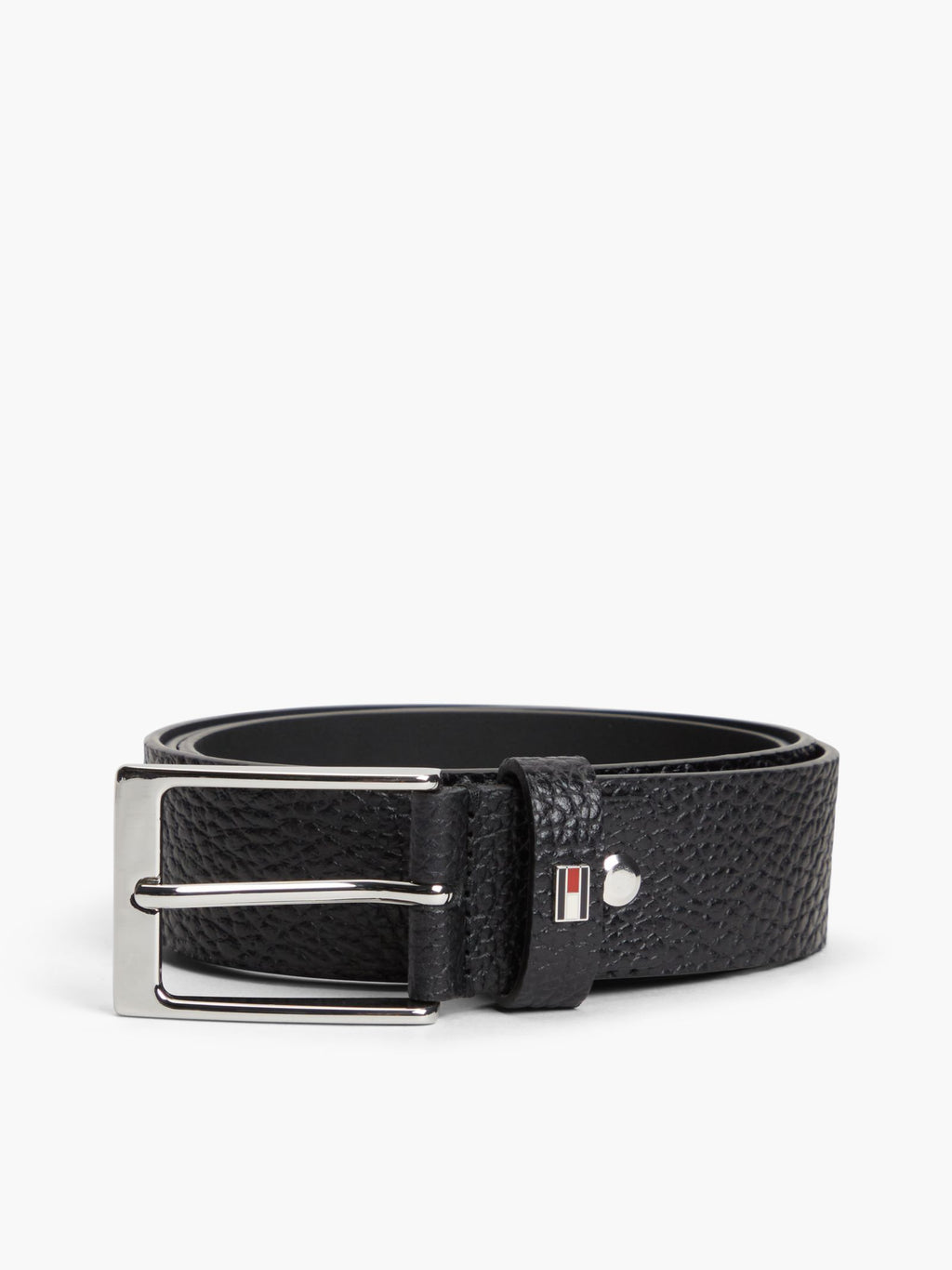 Noir - TOMMY HILFIGER Ceinture Layton Pebble