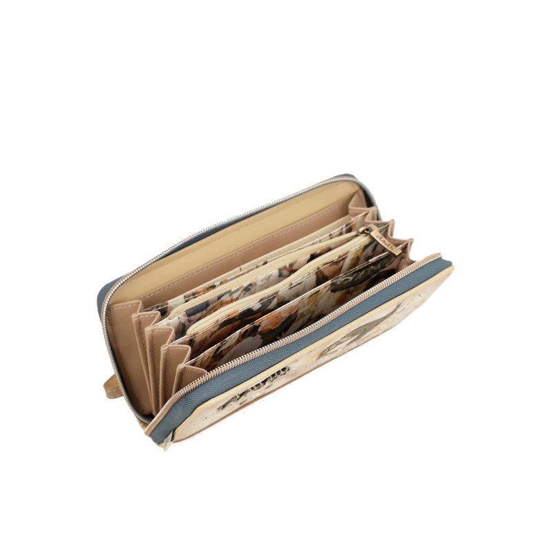 
                      
                        ANEKKE Grand portefeuille imprimé RFID Memories
                      
                    